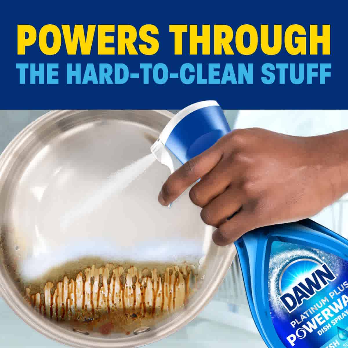 powers through the hart-to-clean stuff