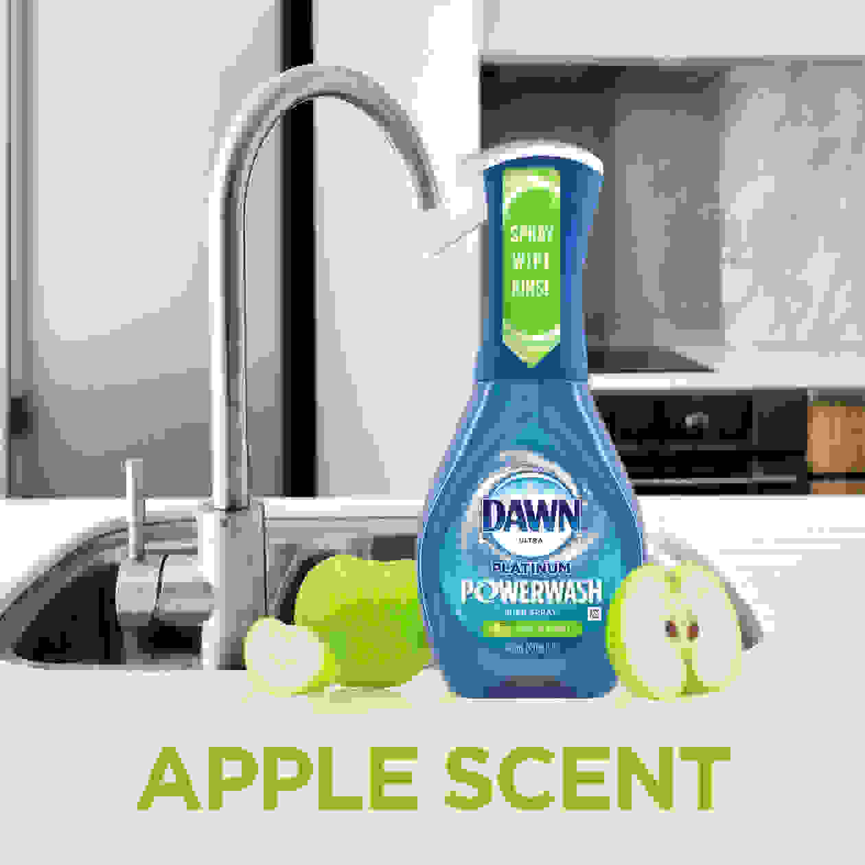 Dawn Platinum Powerwash Dish Spray, Dish Soap - Apple Scent