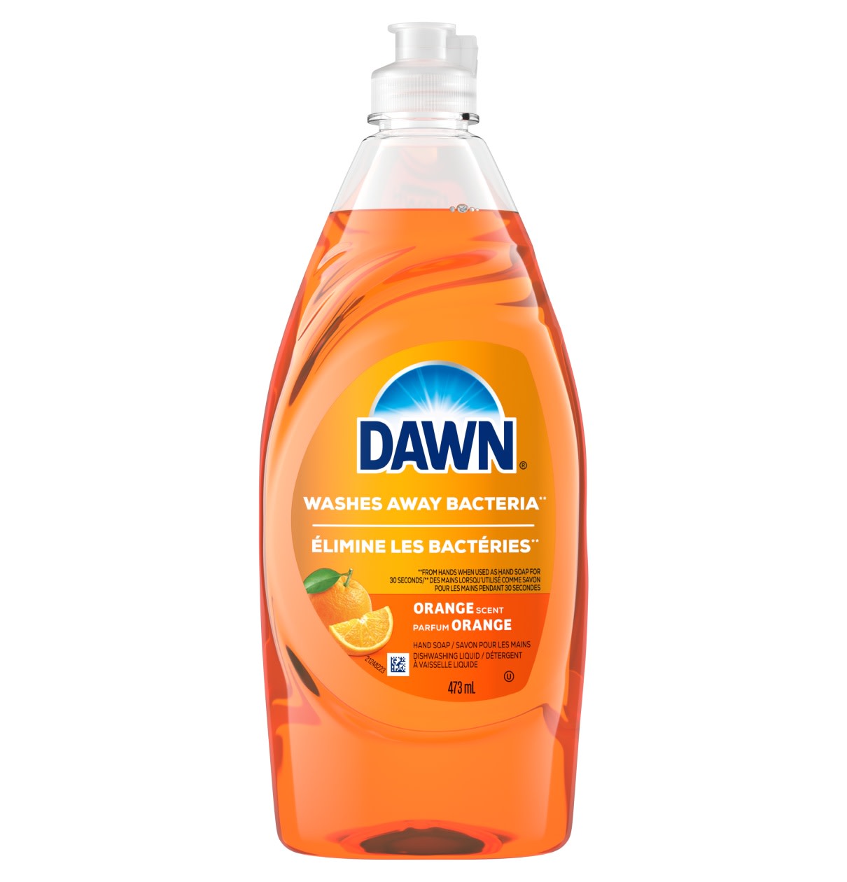 Dawn Antibacterial Hand Soap, Dishwashing Liquid, Orange