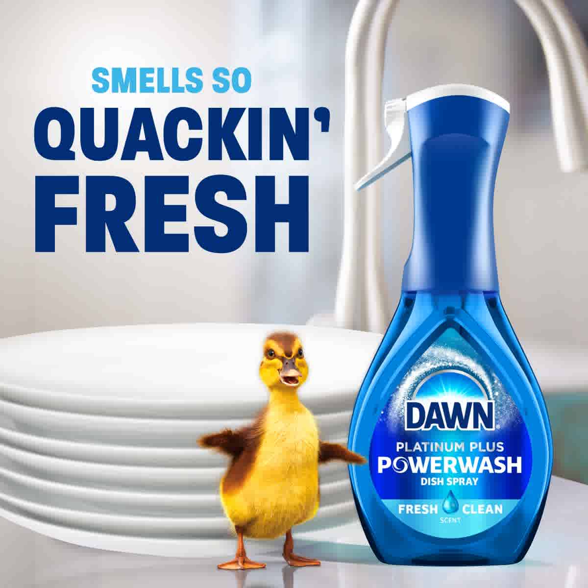 smells so quackin fresh