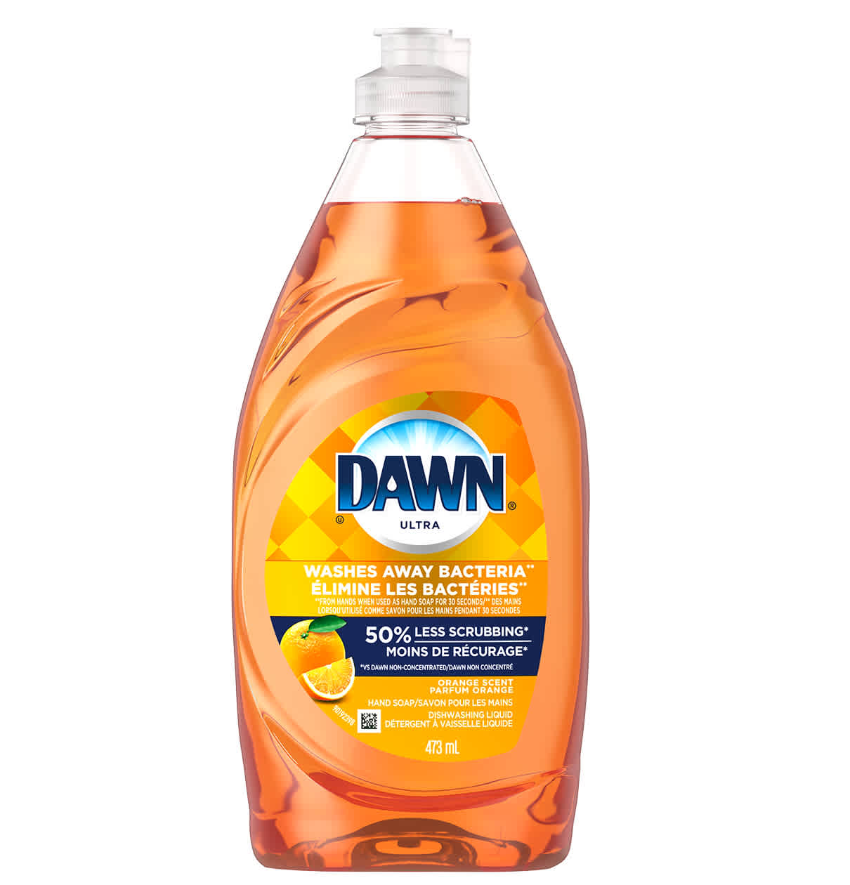 Dawn Antibacterial Hand Soap, Dishwashing Liquid, Orange 473 mL