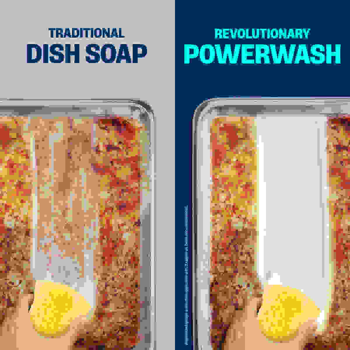 Traditional Dish Soap vs Revolutionary Powerwash