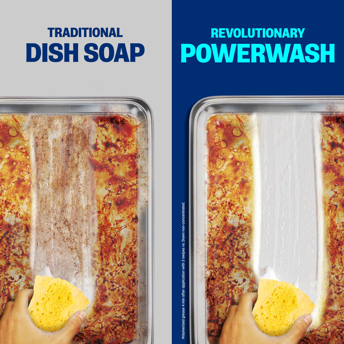 Traditional Dish Soap vs Revolutionary Powerwash