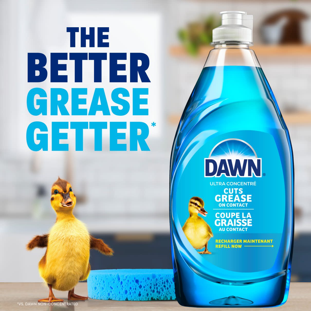 The better grease getter vs Dawn non concentrated
