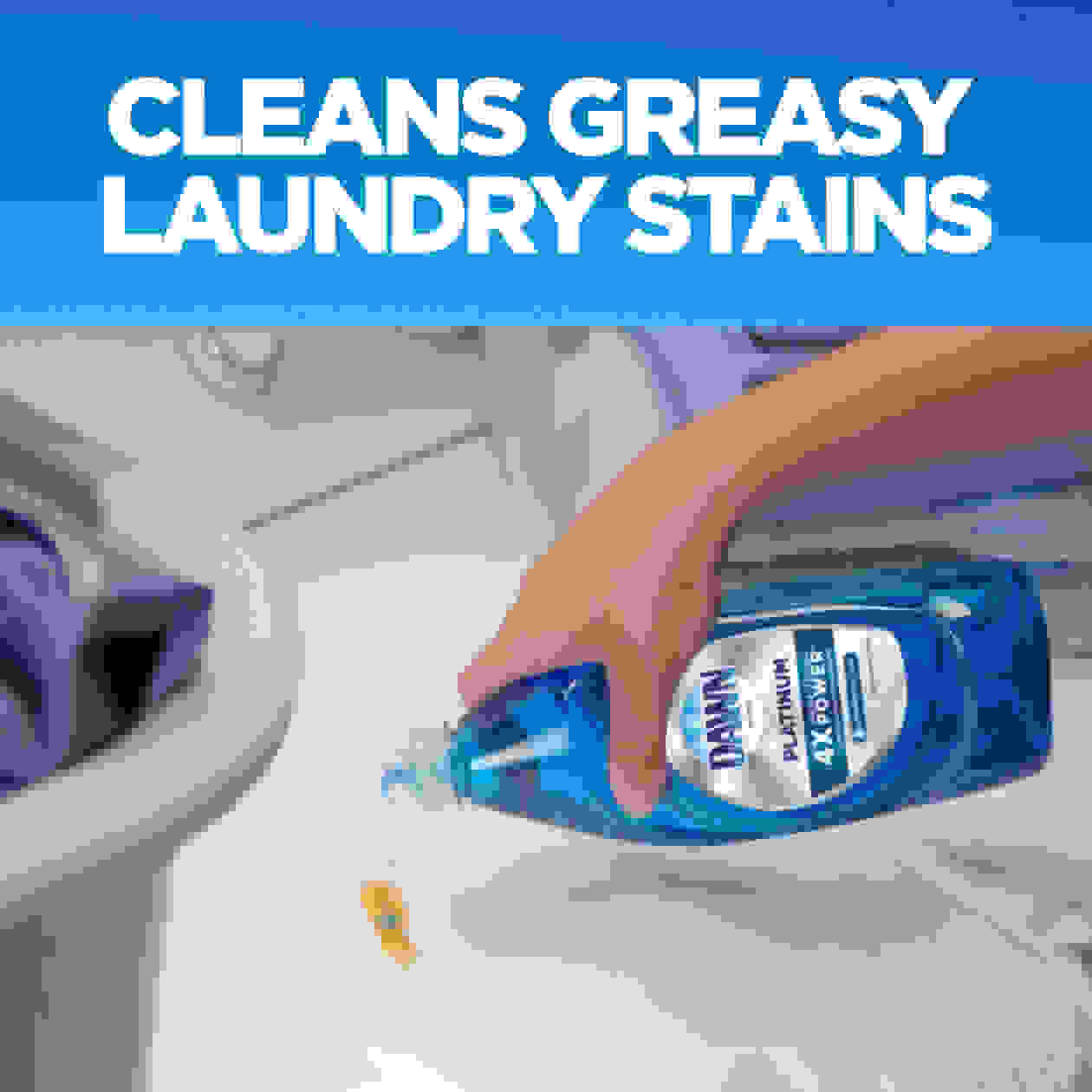 Cleans Greasy Laundry Stains