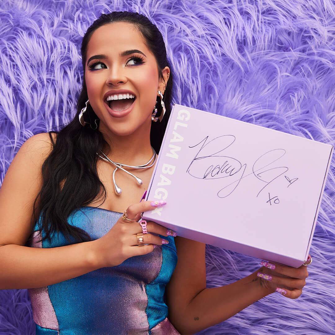 Glam Bag x Becky G Announcement, Interview