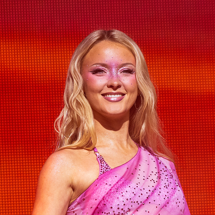 zara larsson pink dress Zara Larsson (Pink Dress) Cardboard Cutout