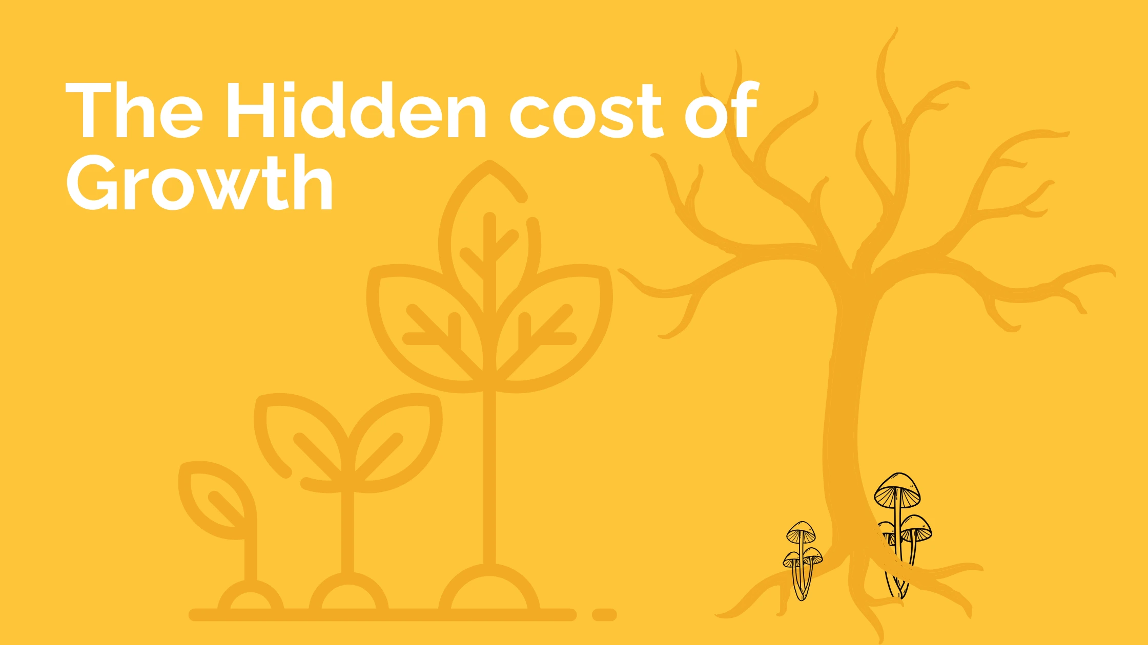 The Hidden cost of Growth