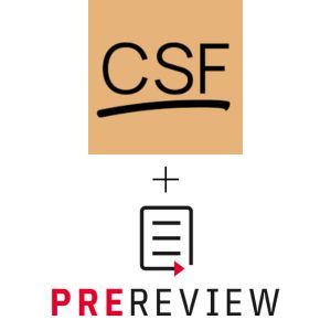 The Continuous Science Foundation and PREreview logos together symbolising their collaboration on this working group