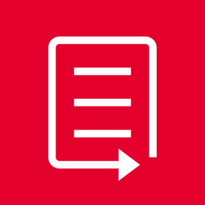 Red PREreview logo