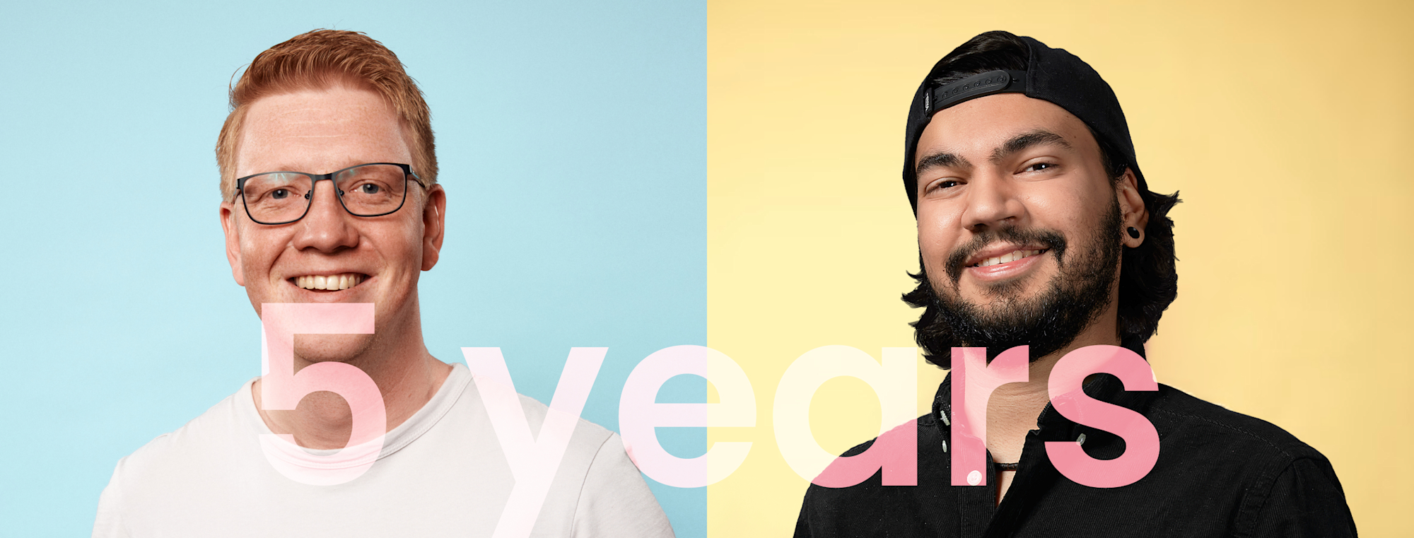 Stef en Renzel werken al 5 jaar bij Nerds