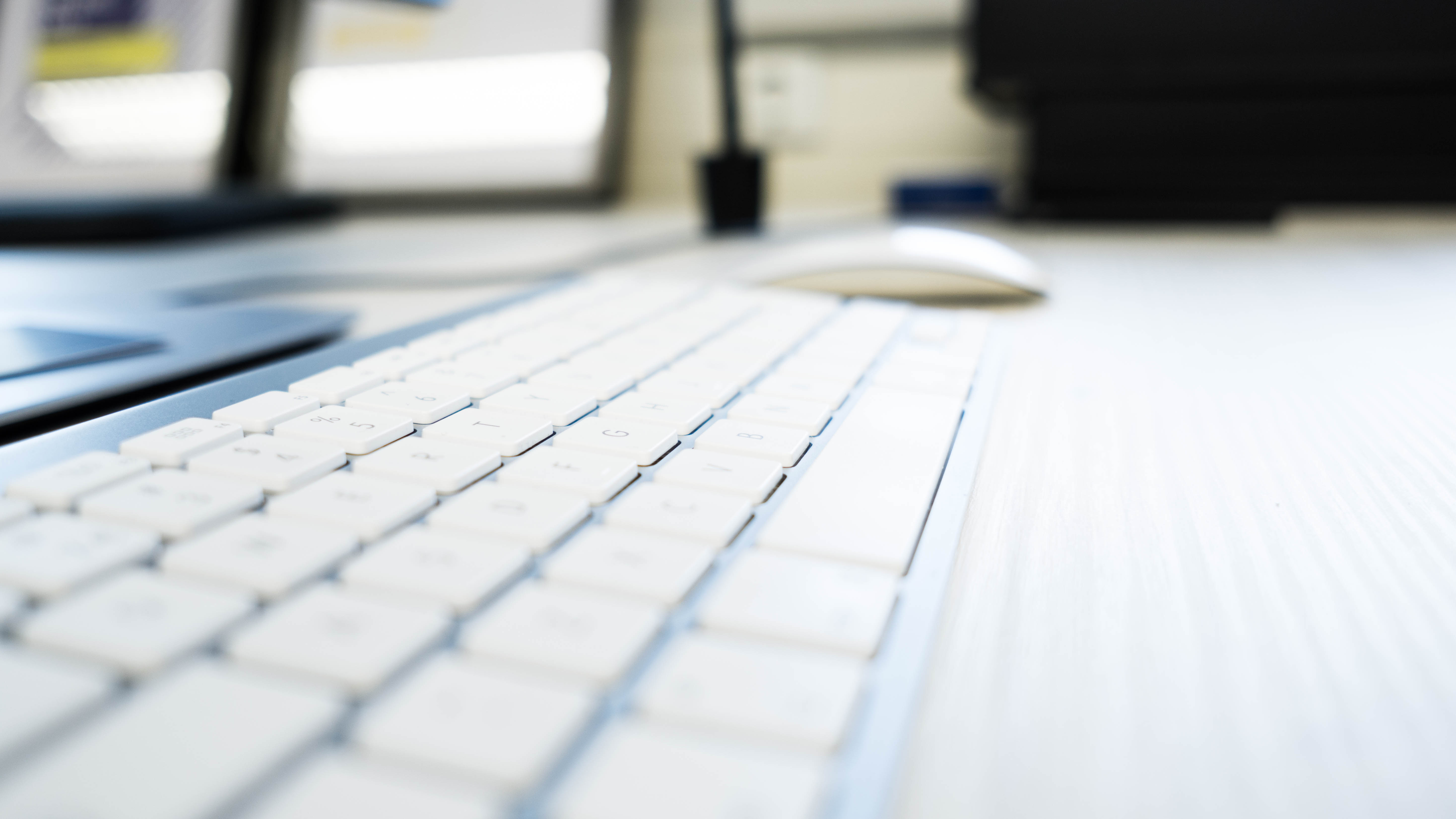 Kantoor - Een toetsenbord en muis