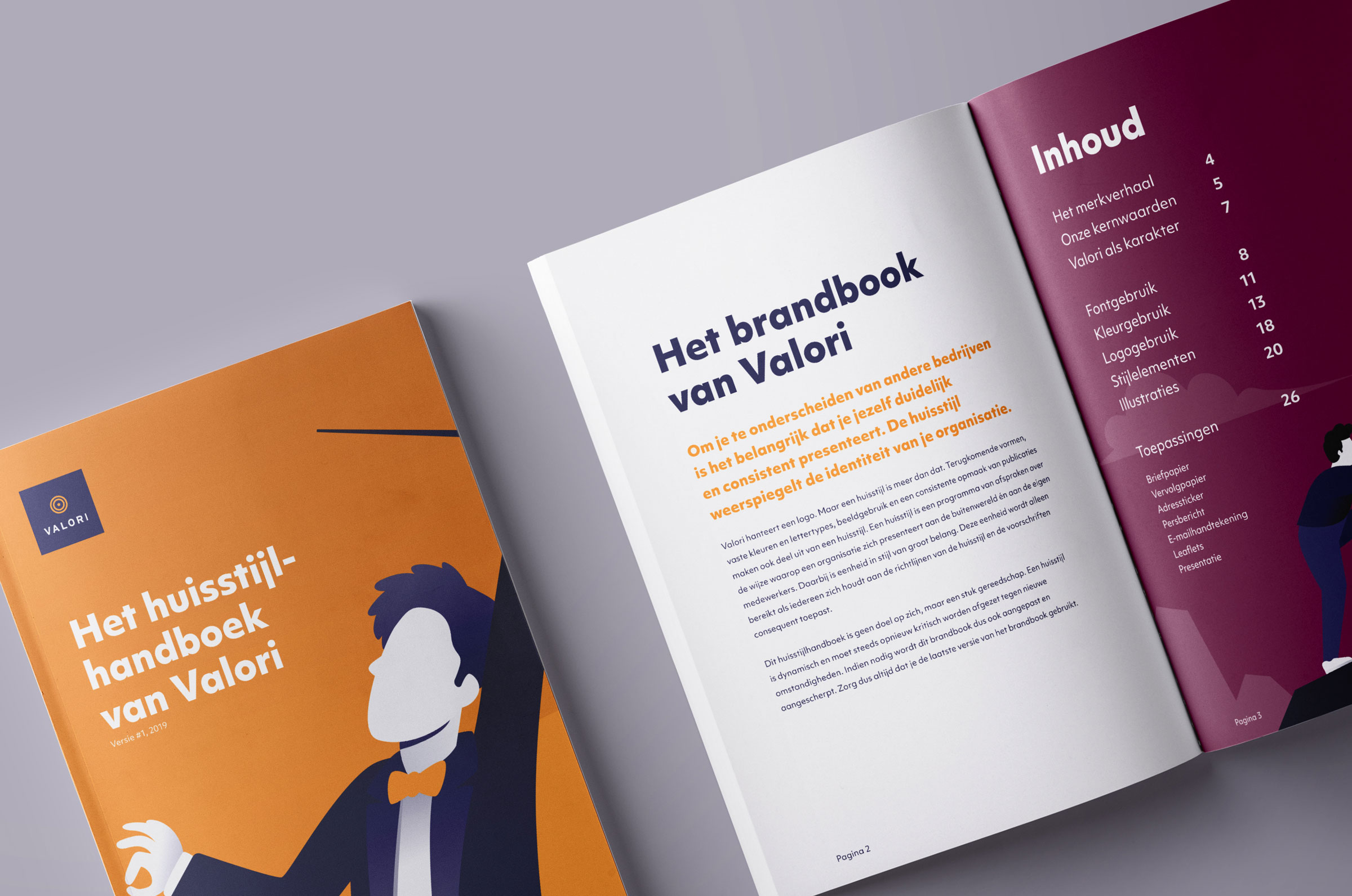 Valori - Het huisstijl handboek van Valori 