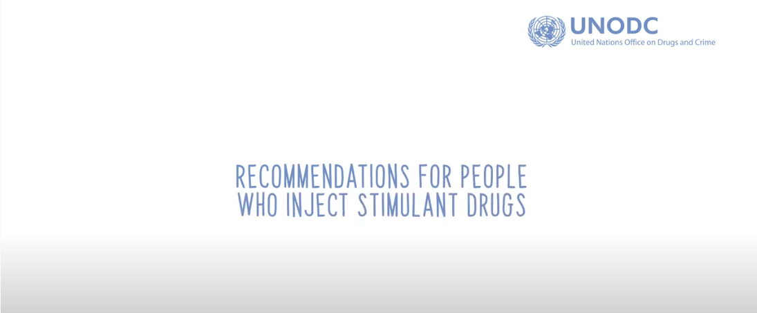 Recommendations for people who inject stimulant drugs