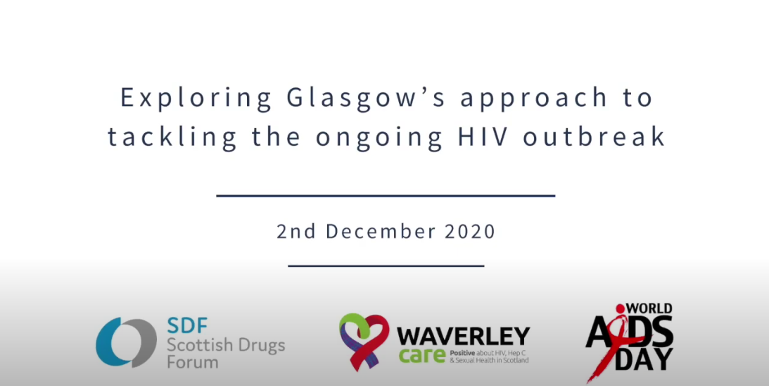 Exploring Glasgow's approach to tackling the ongoing HIV outbreak - World AIDS Day webinar