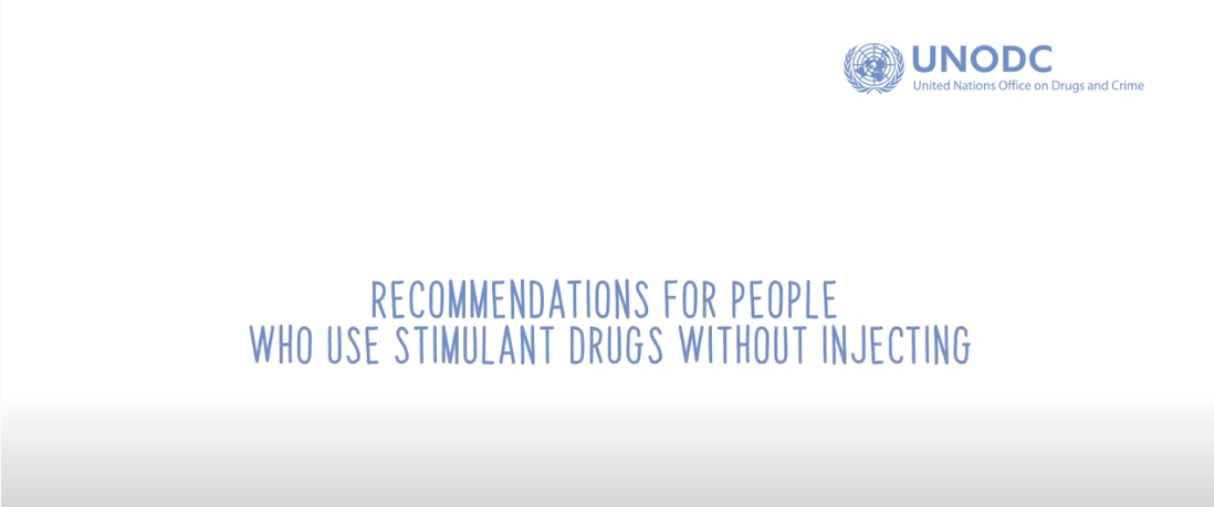 Recommendations for people who use stimulant drugs without injecting