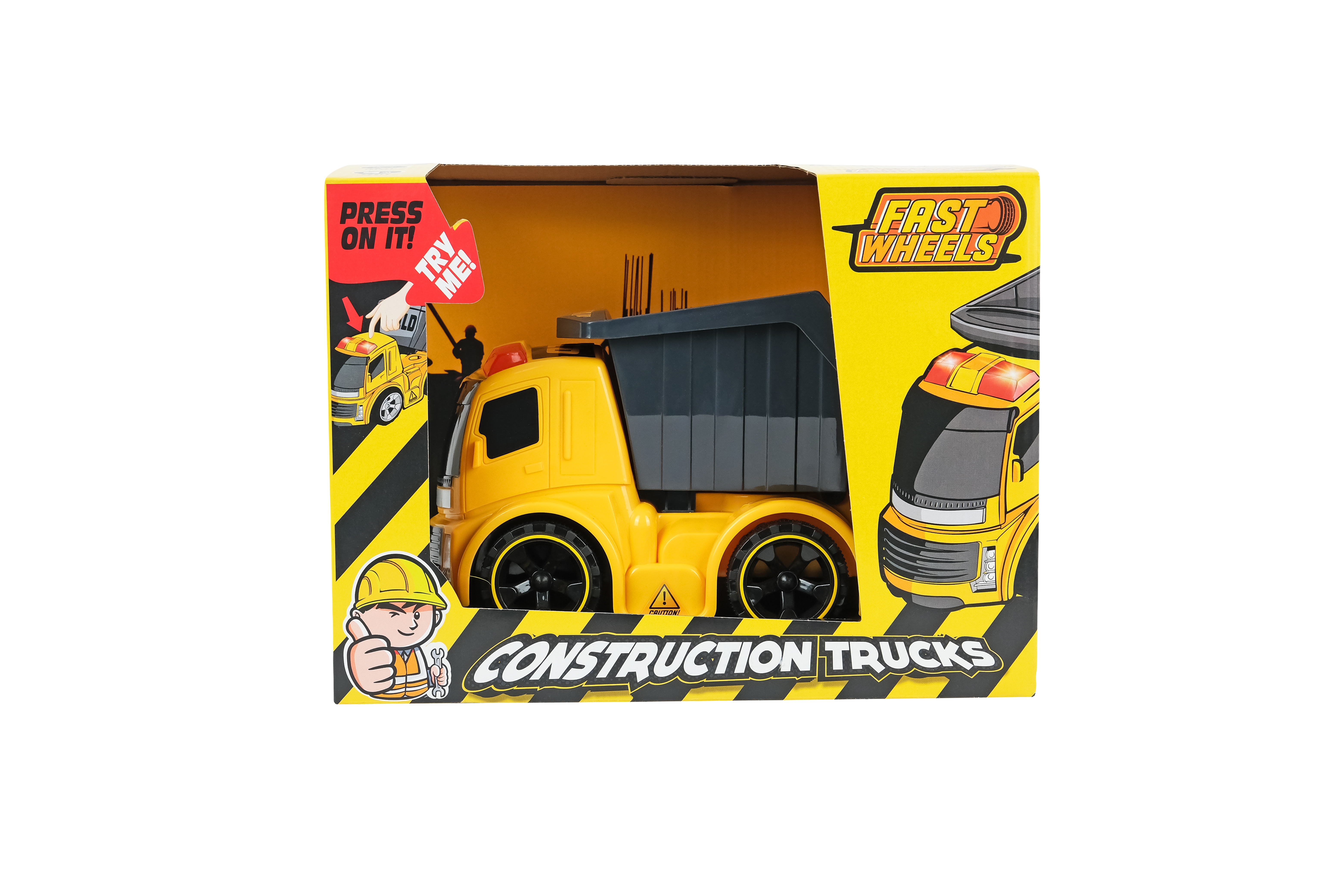 Dump Truck Toy with Lights & Sound thumbnail 2