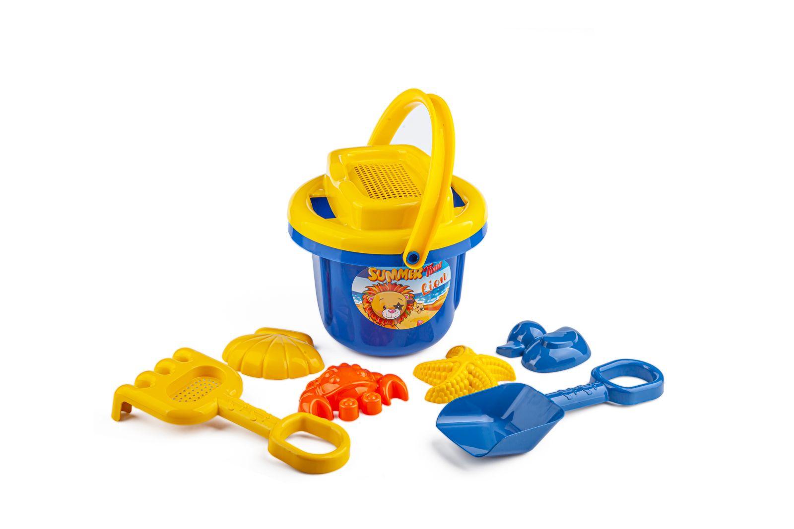 Lion Beach Bucket and Shovel Set