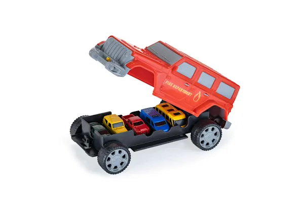 Super Garage Fire Truck Jeep Set
