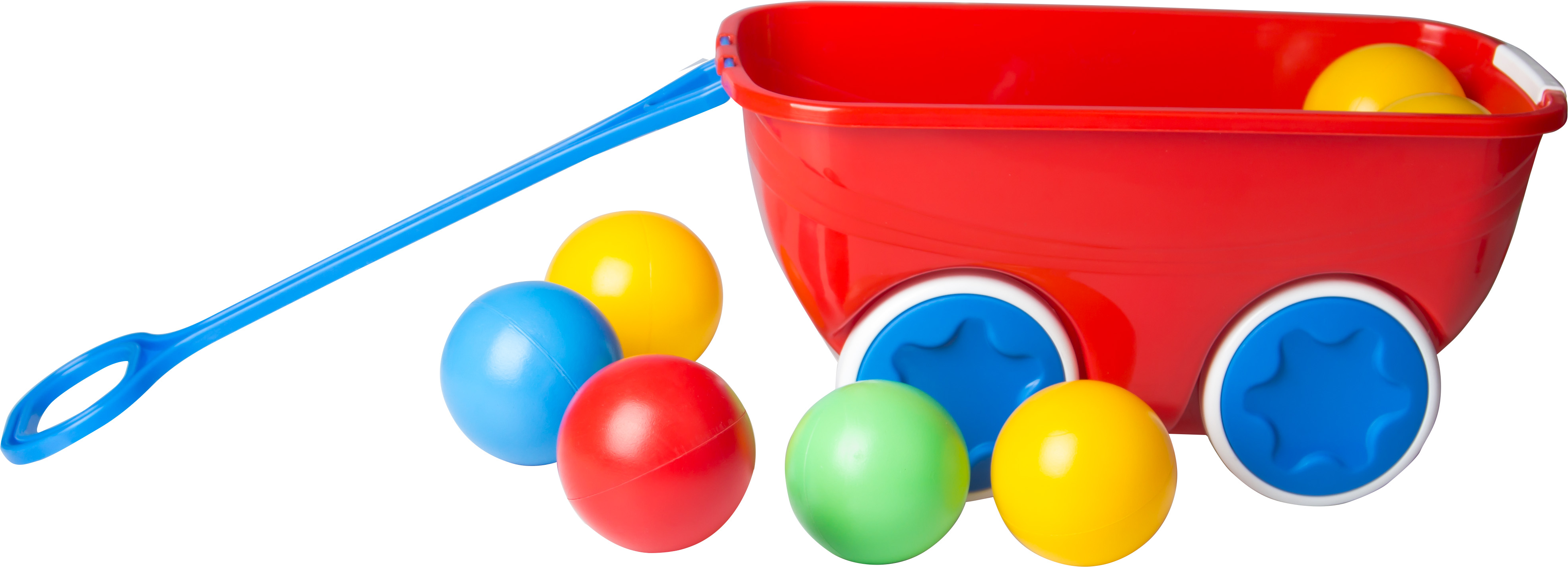 Pull-Along Wagon Playset with Colorful Balls thumbnail 2