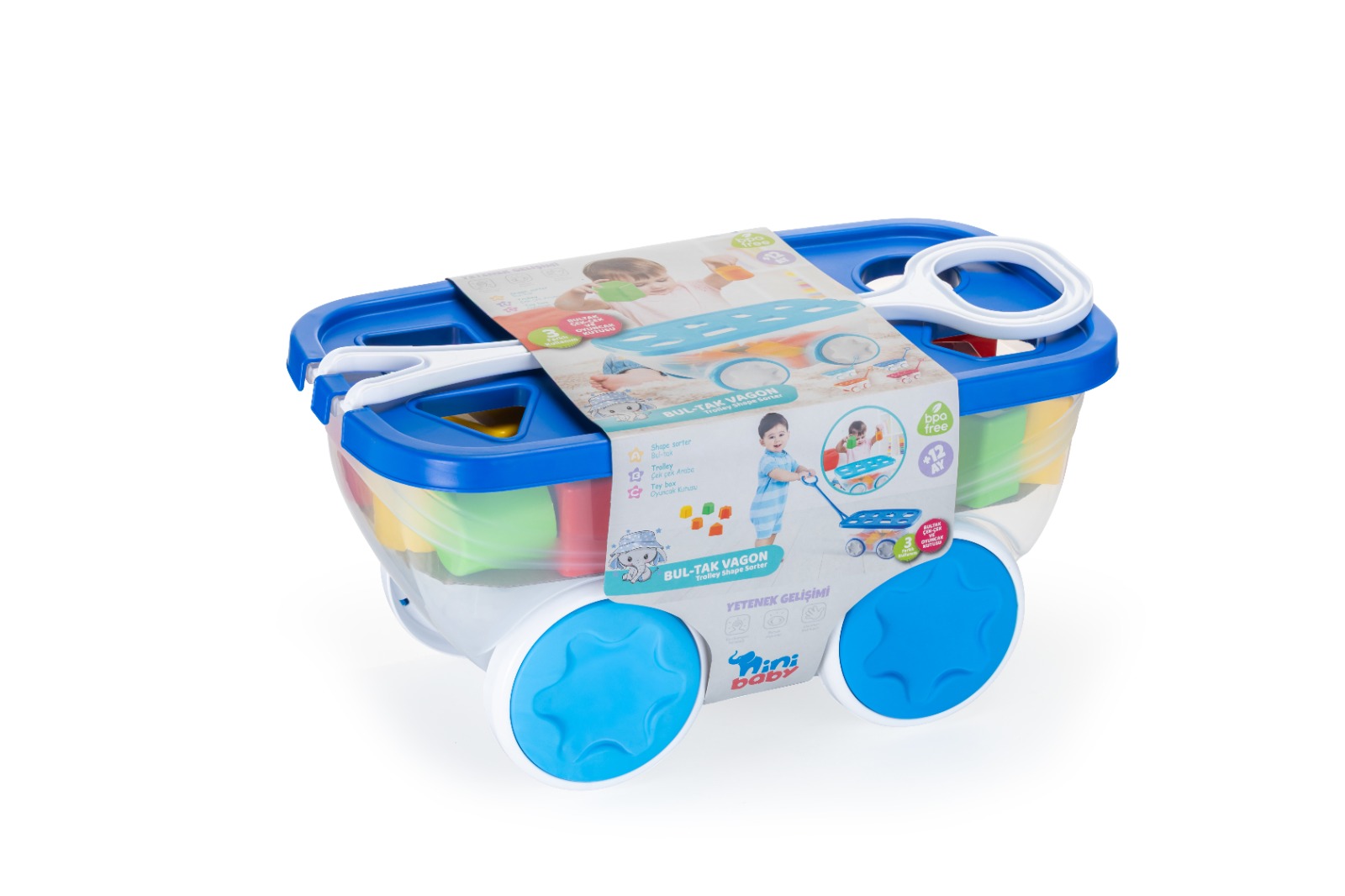 Pull-Along Shape Sorter Wagon
