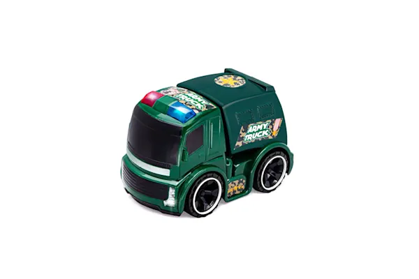 Military Truck Toy with Lights & Sound