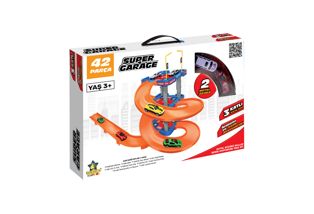 3-Level Super Garage Playset thumbnail 1