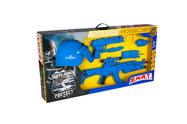 Police Tactical Role-Play Playset