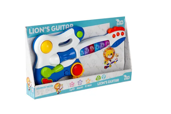 Lion Musical Toy Guitar - Lights & Sound