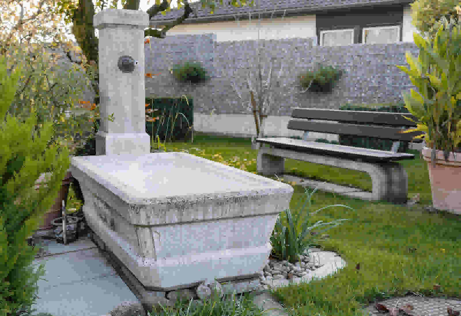 Fontaine en béton CREABETON