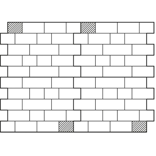 RAINA Sickersteine Verlegemuster 1