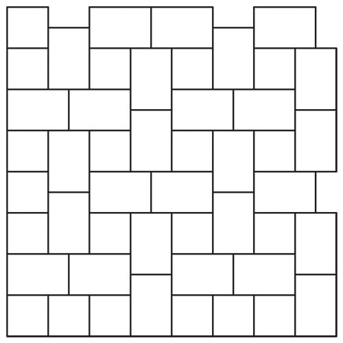 LAMINA Verlegemuster Quadrat Rechteck 1