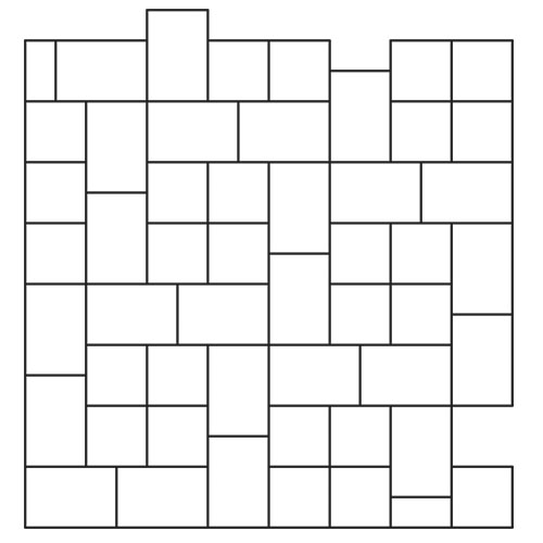 ESTRELLA Verlegemuster Quadrat Rechteck 2