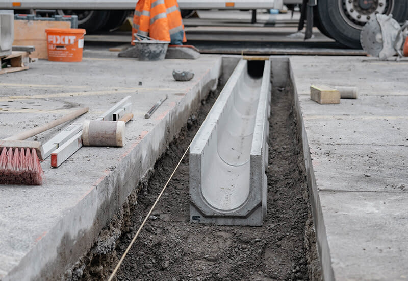 BIRCOsir<sup>®</sup> Rinnen im Coop-Logistikzentrum Schafisheim