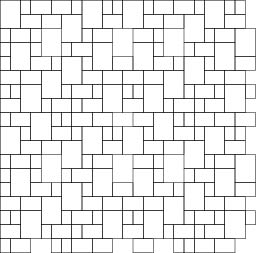 TEGULA® modèle de pose 16