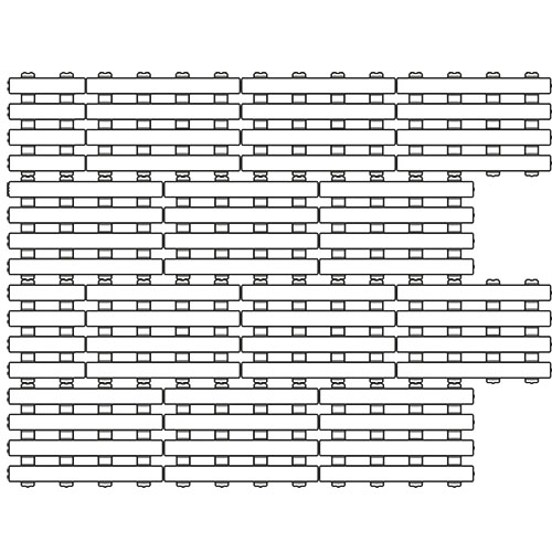RAINA Rasenliner Verlegemuster Englisch