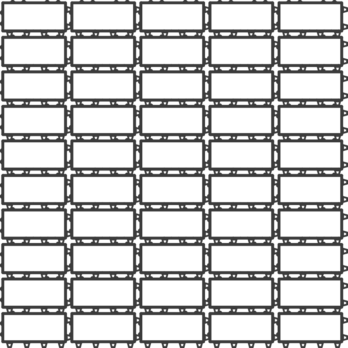 CLASSIC® RASEN modèle de pose joint croisé 2