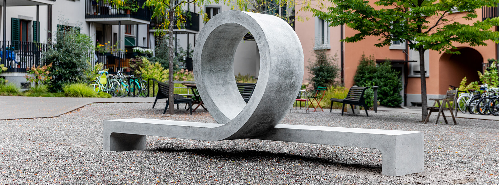 Der Looping Bank in Zürich.