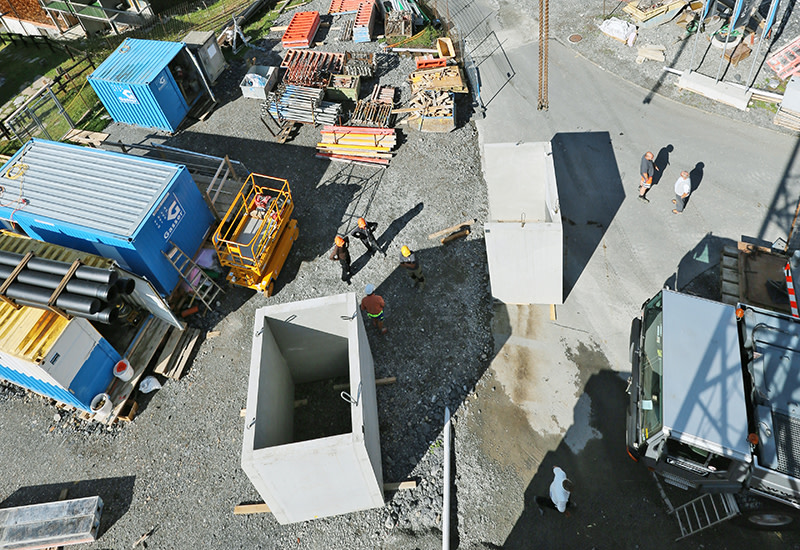 Baustelle auf 1920 m.ü.M