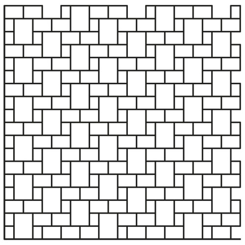 TEGULA® modèle de pose 12