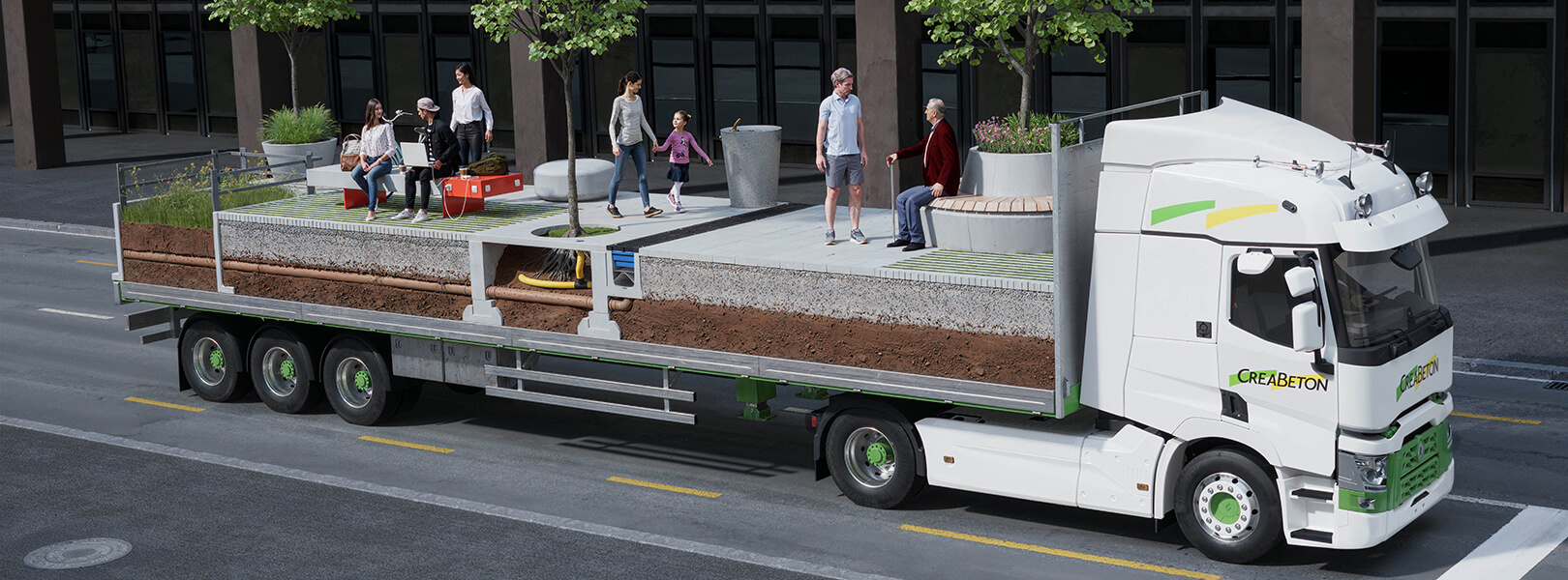 Nous fournissons des solutions pour les villes-éponges