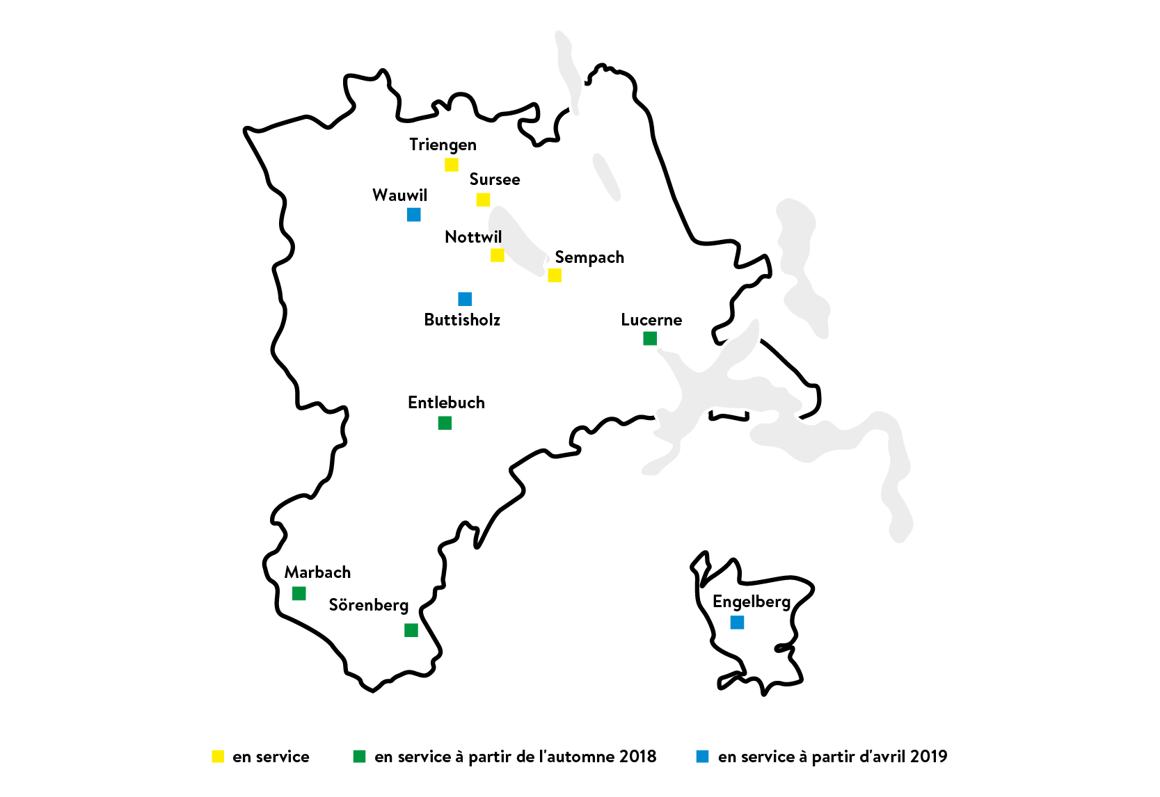 Graphique stations de recharge