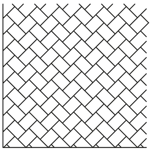 TEGULA® modèle de pose 10