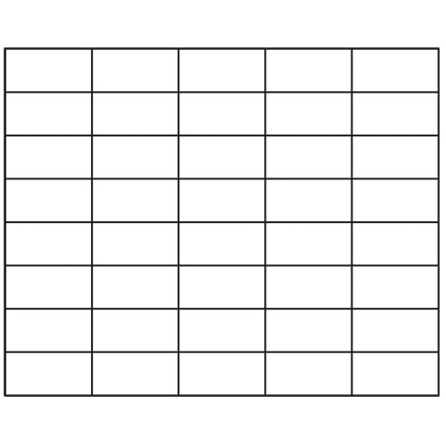 ESTRELLA fino Verlegemuster Rechteck Kreuzfuge