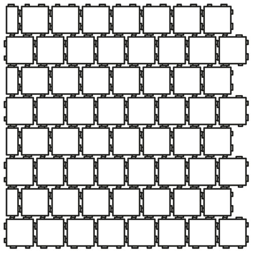 CARENA® RASEN Verlegemuster Englisch