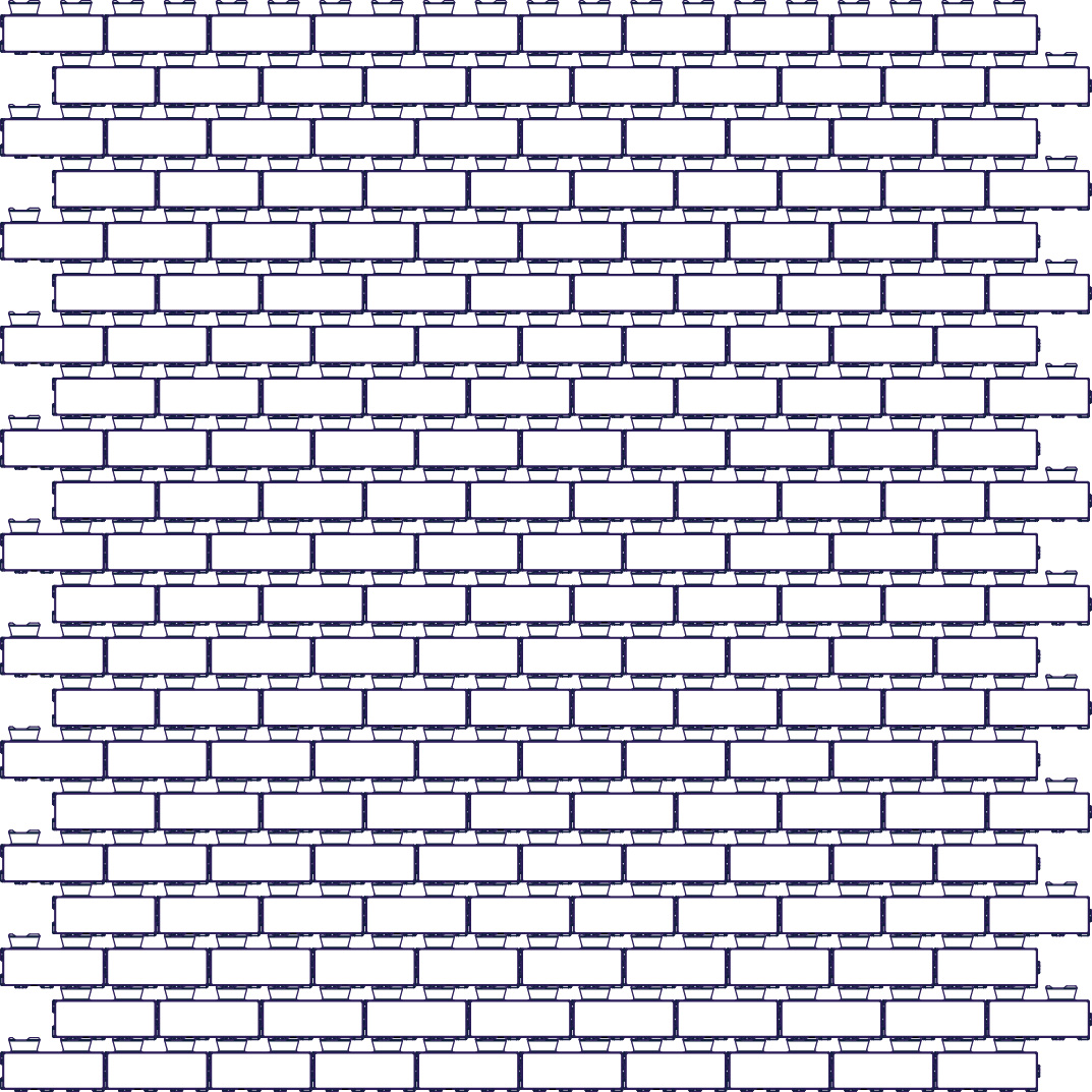 CLIMA STONE gazon légerement modèle de pose 1