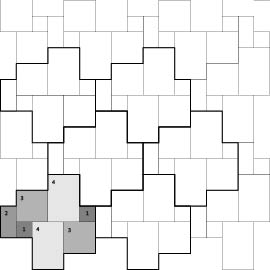 VEGAS Gartenplatten Verlegemuster 1