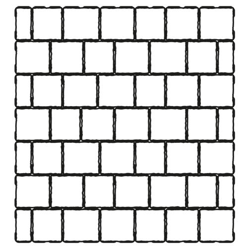 FRIEDA® DRAIN Verlegemuster 1