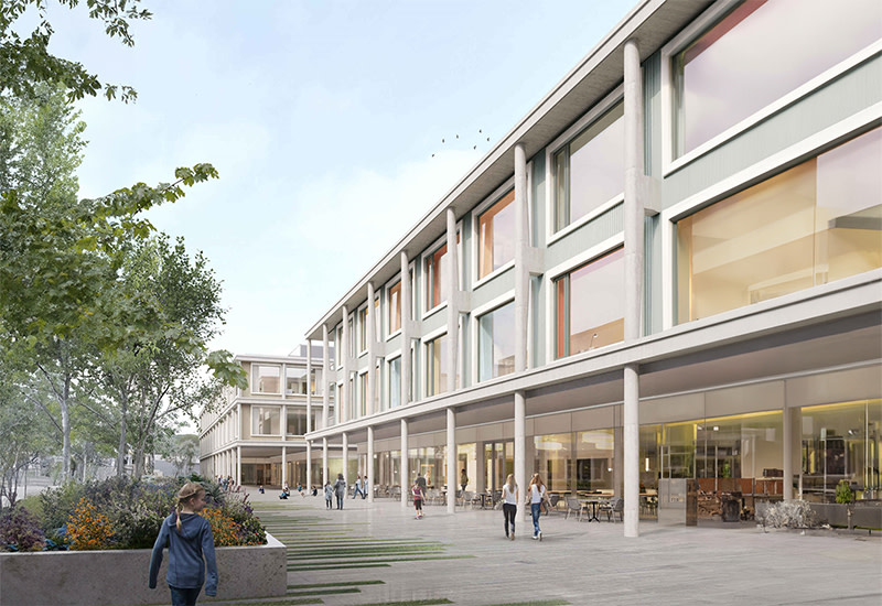 Visualisierung Neubau Luzerner Kantonsspital