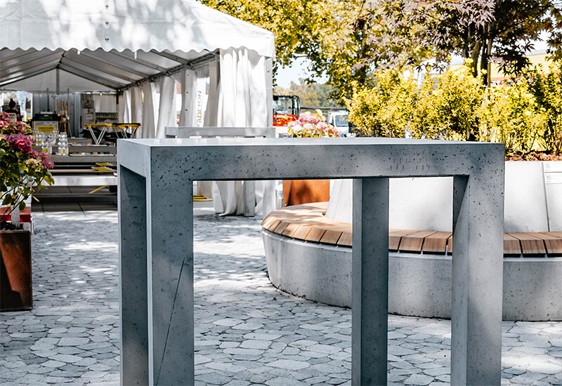 Messestand CREABETON an der ÖGA 2024